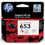 Γνήσιο Μελάνι HP 653 Tri-Color (3YM74AE)