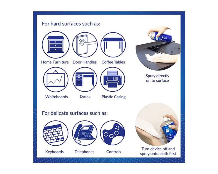 Καθαριστικός Αφρός AF Foamclene Multi-Surface Foam Cleaner 300ml - Image 2