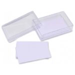 Κάρτες Επισκεπτηρίου - Card Visit, Λευκό Χρώμα, 10×6cm, Κουτί 100 τεμαχίων