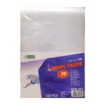 Ζελατίνες Διάφανες Τύπου "Γ", Α4, 80mic, 100τεμ