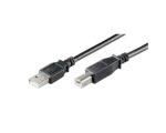 Καλώδιο USB 2.0 Cable USB-A male - USB-B male, Powertech, 3m, Μαύρο (CAB-U050) - Image 3