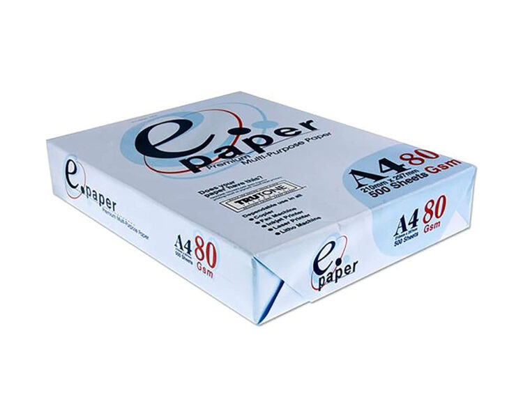Χαρτί Εκτύπωσης E-Paper, Λευκό (White), A4 (21x29.7cm), 80gr, 500 Φύλλα - Image 2