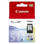 Γνήσιο Μελάνι Canon CL-511 Color (2972B001)