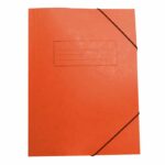 Ντοσιέ Πρεσπάν με Λάστιχο και Αυτιά Proffice, 26Χ35εκ, Πορτοκαλί