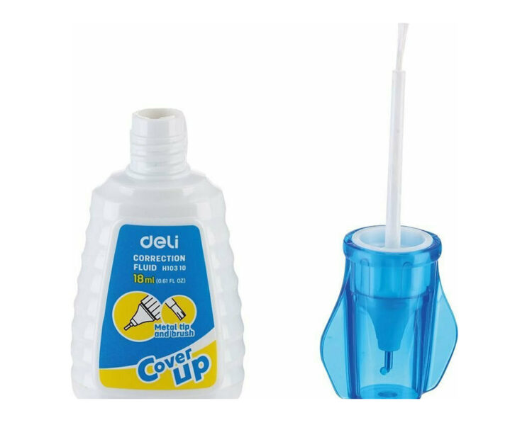 Διορθωτικό Υγρό+Στυλό, Deli, Cover Up,18ml - Image 3