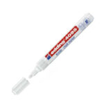 Μαρκαδόρος Υγρής Κιμωλίας Edding 4095, Λευκό Χρώμα