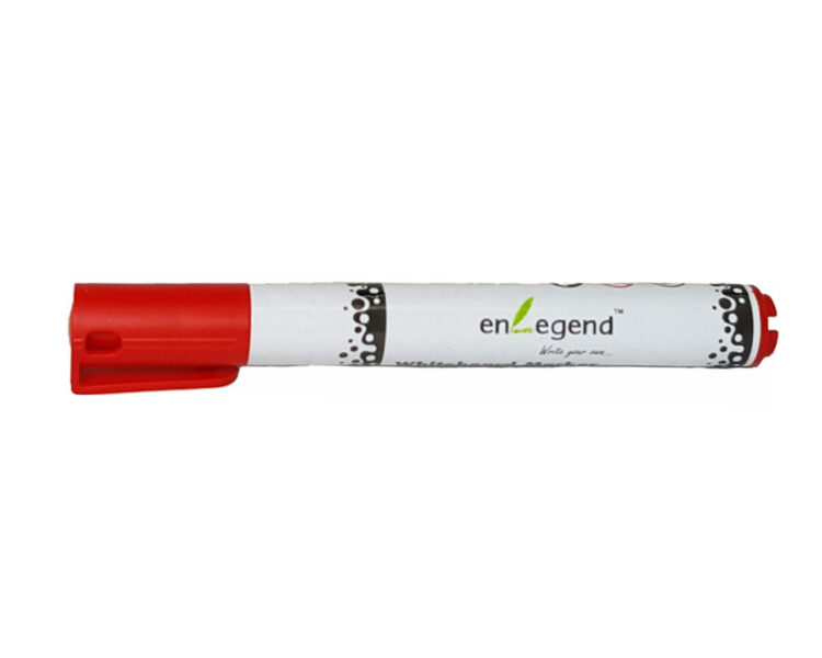 Μαρκαδόρος Πίνακα Enlegend, Επαναγεμιζόμενος, 2.00mm, Κόκκινο Χρώμα - Image 2