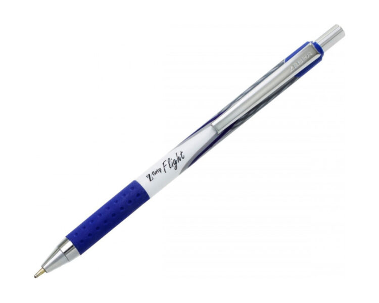 Στυλό Zebra, Z-Grip Flight, Ballpoint 1.2mm Broad, Μπλέ Χρώμα - Image 1