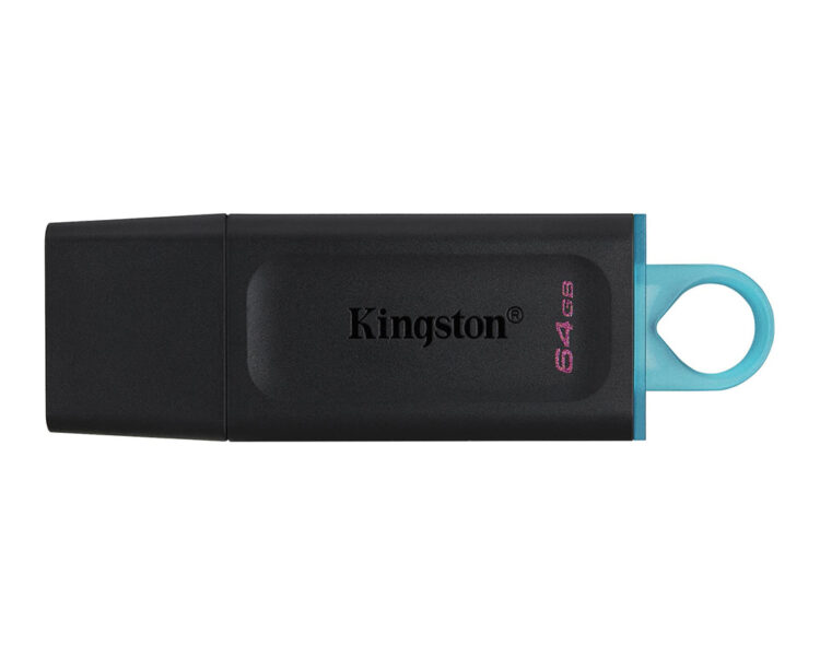 USB Flash Drive, Kingston, DataTraveler - Exodia, 64GB, USB 3.2, Μαύρο - Image 1