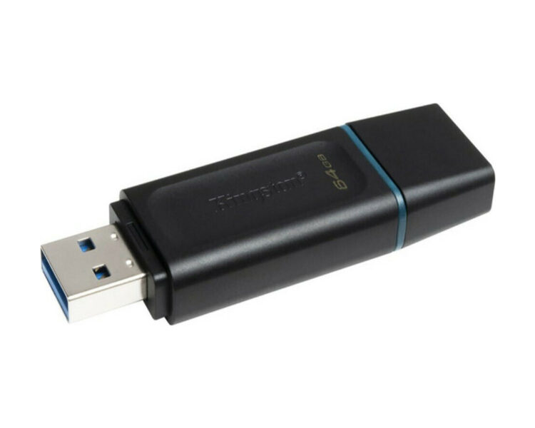 USB Flash Drive, Kingston, DataTraveler - Exodia, 64GB, USB 3.2, Μαύρο - Image 4