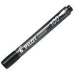 Μαρκαδόρος Ανεξίτηλος Pilot, SCA-100, Αδιάβροχος, 1.00mm, Μαύρο Χρώμα