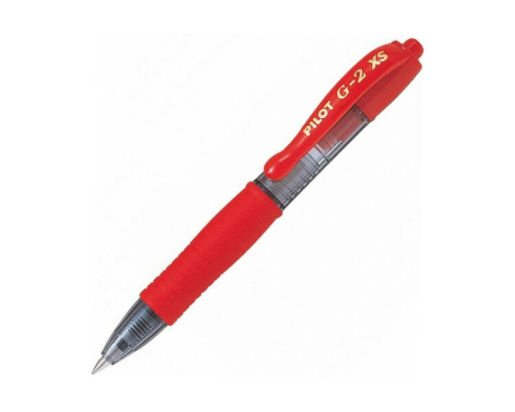 Στυλό Pilot, G-2 XS, Mini, Gel, 0.7mm Medium, Κόκκινο Χρώμα - Image 1