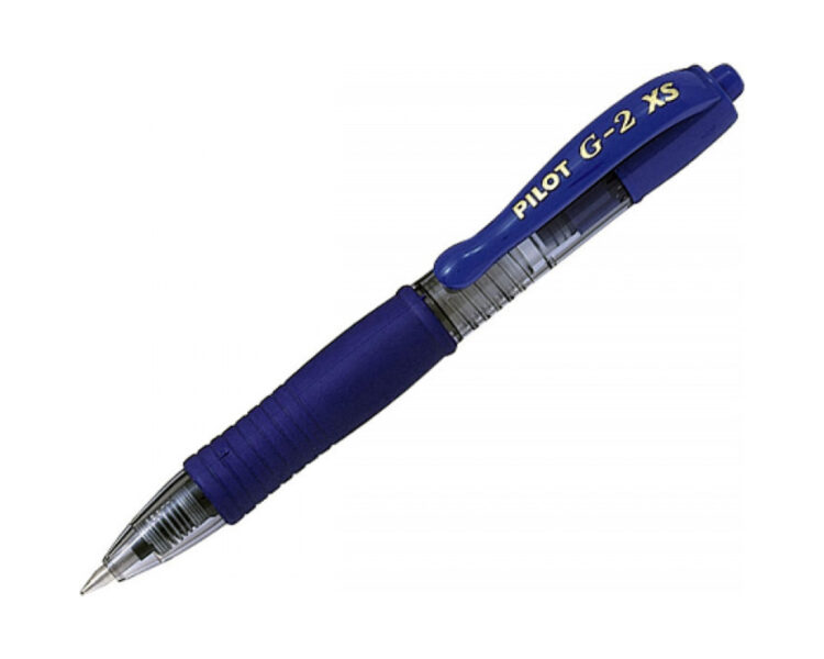 Στυλό Pilot, G-2 XS, Mini, Gel, 0.7mm Medium, Μπλέ Χρώμα - Image 1