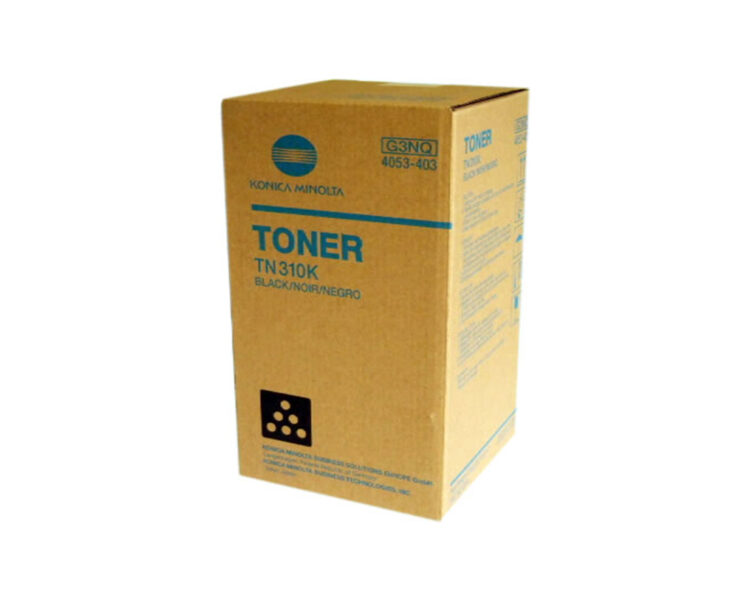 Konica Minolta TN310K, G3NQ (4053-403) Black Γνήσιο Τόνερ - Image 1