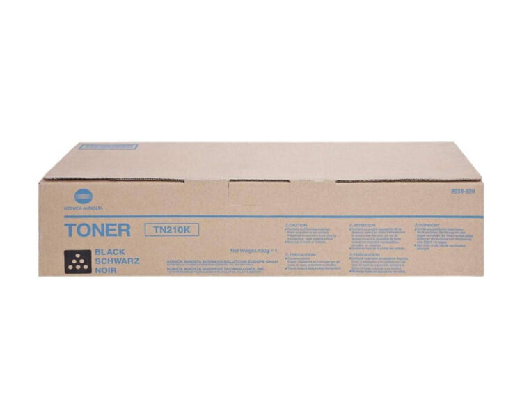 Konica Minolta TN210K (8938-509) Black Γνήσιο Τόνερ - Image 1