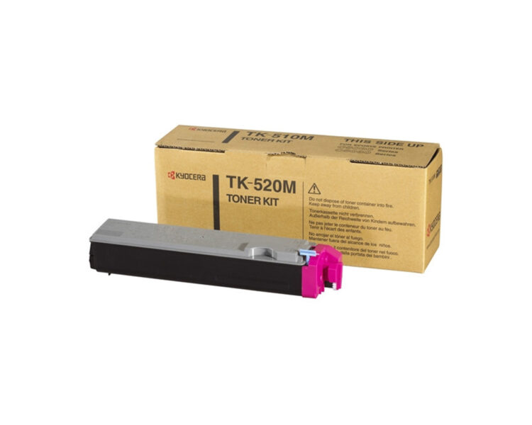 Kyocera TK-520 (1T02HJBEU0) Magenta, Γνήσιο Τόνερ - Image 1