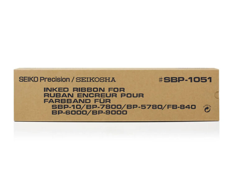 Γνήσια Μελανοταινία (Ribbon) Seikosha SBP-1051 Black - Image 1