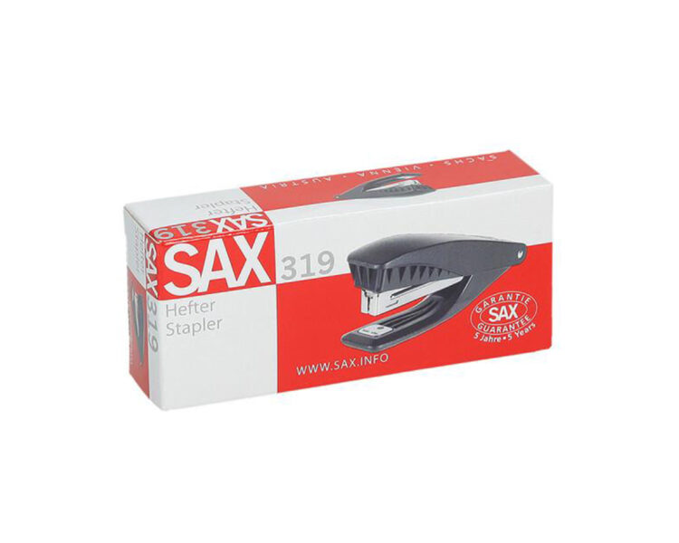 Συρραπτικό Χειρός, SAX 319, No 10, έως 10 φύλλα, Μαύρο - Image 2