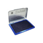 Ταμπόν Σφραγίδων, Μικρό Μέγεθος, Huhua, Νο 4, 8x6εκ. Μπλέ Χρώματος