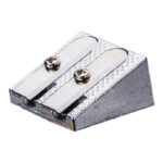 Ξύστρα Deli, Διπλή Μεταλλική, Φ6.9-12mm