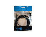 Καλώδιο USB 2.0 Cable USB-A male - USB-B male, Powertech, 1.5m, Μαύρο (CAB-U016)